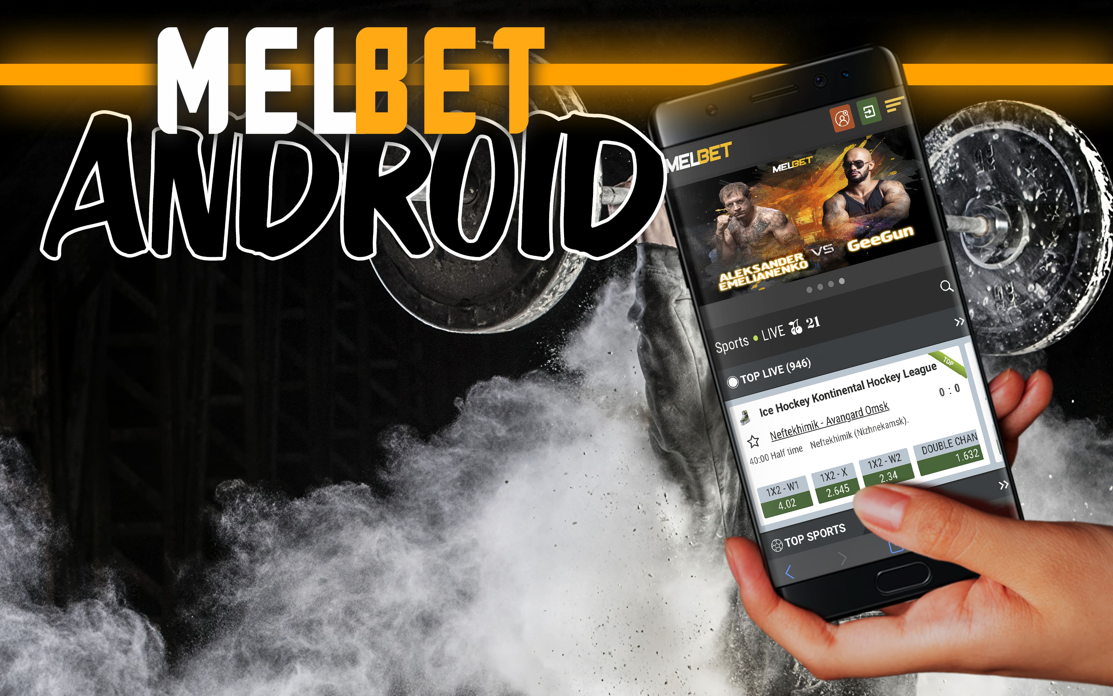 Melbet app Android platform